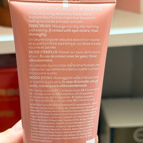 ELEMIS Rose & Mimosa Velvet Body Butter - Pink - Picture 3 of 3